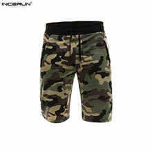 Load image into Gallery viewer, INCERUN Gyms Bodybuilding Workout Joggers Camouflage Shorts Men Military Short Pants Camouflage Camo Casual Men&#39;s Shorts