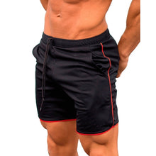 Load image into Gallery viewer, Quick Dry Shorts Men Summer Men&#39;s Casual Shorts Solid Fitness Man&#39;s Short With Pockets Straps Inside Trunks Beach Shorts 2018