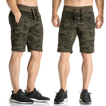 Load image into Gallery viewer, Summer Men Knee-Length Shorts Sporting Bermuda Shorts Drawstring Men Sweatpants Bodybuilding Fitness Gyms BoardShorts Joggers