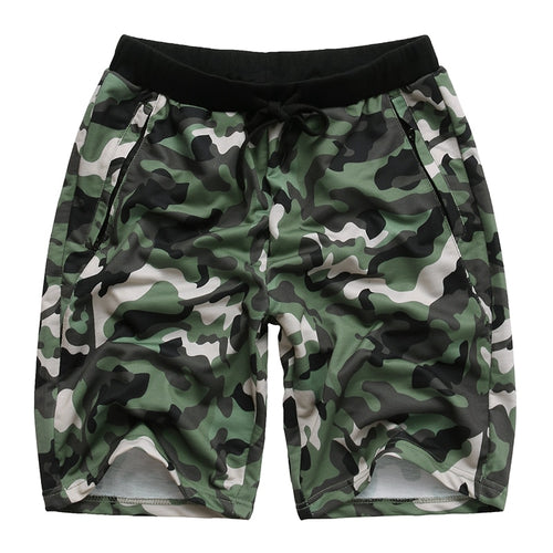 INCERUN Gyms Bodybuilding Workout Joggers Camouflage Shorts Men Military Short Pants Camouflage Camo Casual Men's Shorts