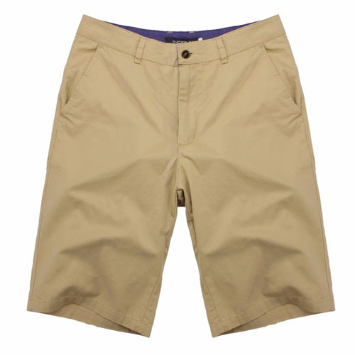 2018 Summer Men's Bermuda Shorts Casual Cargo Shorts Cotton Knee Length Chinos Sweatpants Shorts Masculina Big Size 44 Pantalon