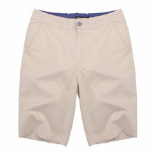 Load image into Gallery viewer, 2018 Summer Men&#39;s Bermuda Shorts Casual Cargo Shorts Cotton Knee Length Chinos Sweatpants Shorts Masculina Big Size 44 Pantalon