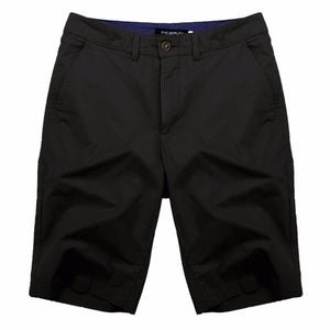 2018 Summer Men's Bermuda Shorts Casual Cargo Shorts Cotton Knee Length Chinos Sweatpants Shorts Masculina Big Size 44 Pantalon
