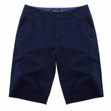 Load image into Gallery viewer, 2018 Summer Men&#39;s Bermuda Shorts Casual Cargo Shorts Cotton Knee Length Chinos Sweatpants Shorts Masculina Big Size 44 Pantalon
