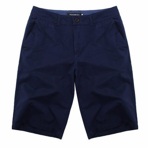 2018 Summer Men's Bermuda Shorts Casual Cargo Shorts Cotton Knee Length Chinos Sweatpants Shorts Masculina Big Size 44 Pantalon