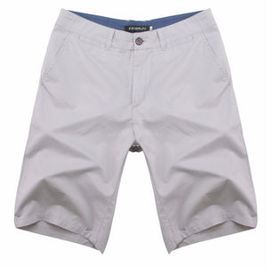 2018 Summer Men's Bermuda Shorts Casual Cargo Shorts Cotton Knee Length Chinos Sweatpants Shorts Masculina Big Size 44 Pantalon