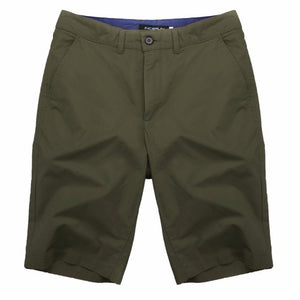 2018 Summer Men's Bermuda Shorts Casual Cargo Shorts Cotton Knee Length Chinos Sweatpants Shorts Masculina Big Size 44 Pantalon