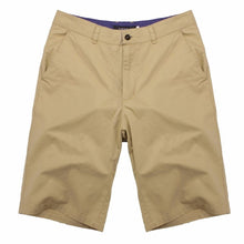 Load image into Gallery viewer, 2018 Summer Men&#39;s Bermuda Shorts Casual Cargo Shorts Cotton Knee Length Chinos Sweatpants Shorts Masculina Big Size 44 Pantalon