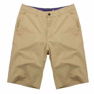 2018 Summer Men's Bermuda Shorts Casual Cargo Shorts Cotton Knee Length Chinos Sweatpants Shorts Masculina Big Size 44 Pantalon