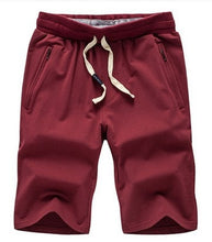 Load image into Gallery viewer, Classic Summer Men&#39;s Shorts Bermuda Shorts Knee-Length Casual Shorts Sweatpants Sporting Joggers Bodybuilding Elastic Waist
