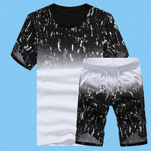 Load image into Gallery viewer, Jamickiki New Summer Fashion Men&#39;s Short Sleeve T Shirt Suit. 5 Colors (Coat+pants)